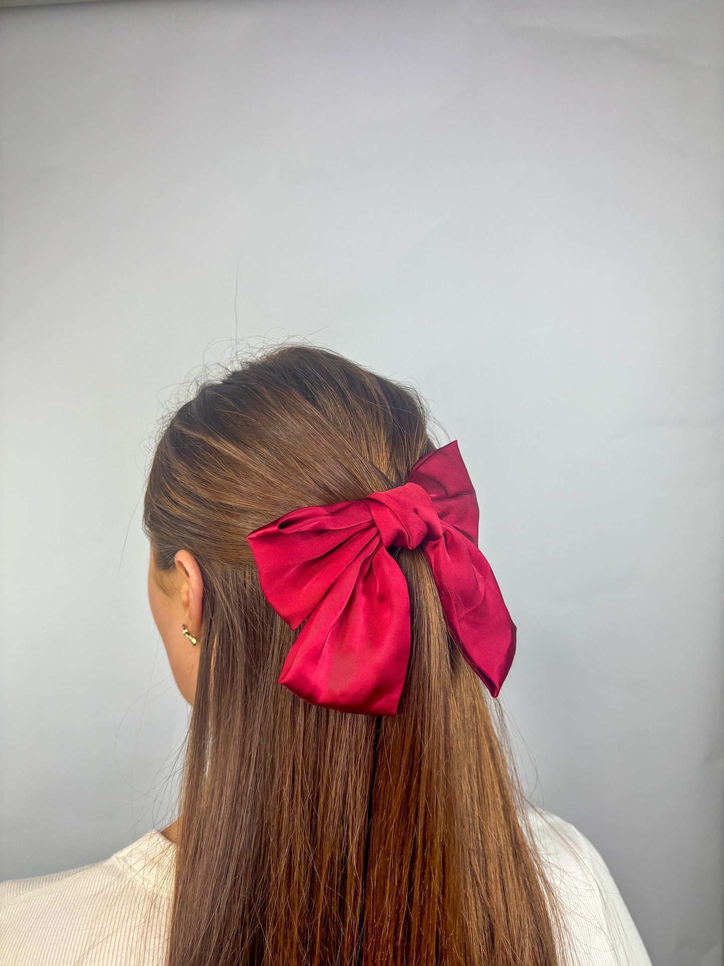 Red Hair Bow