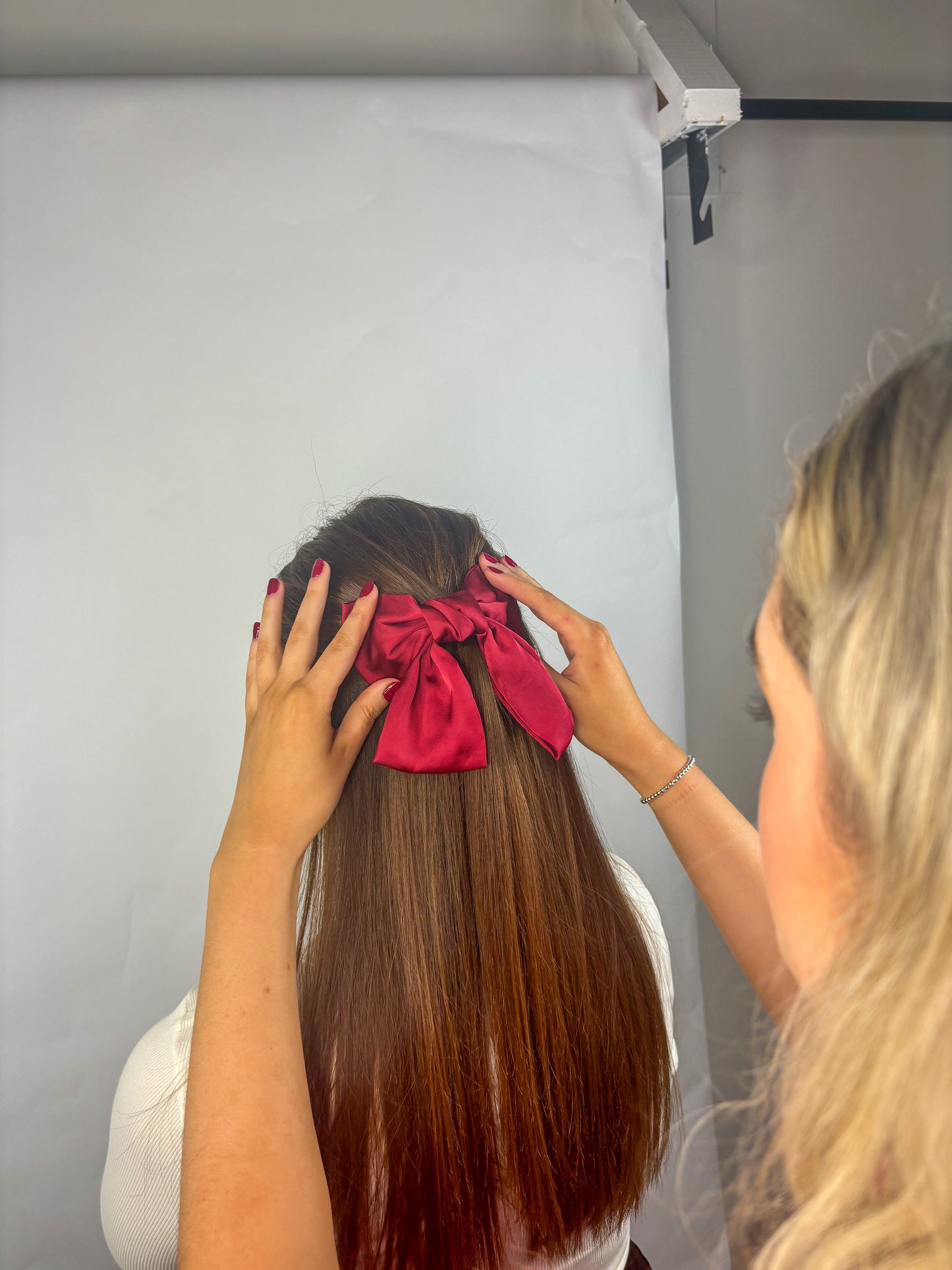 Red Hair Bow