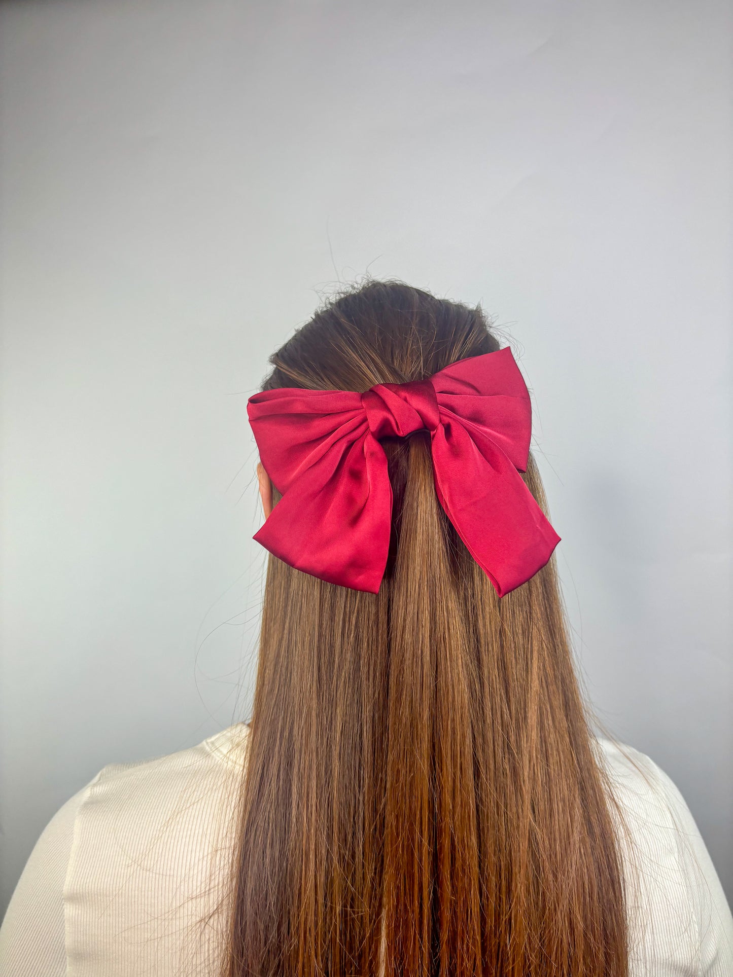 Red Hair Bow