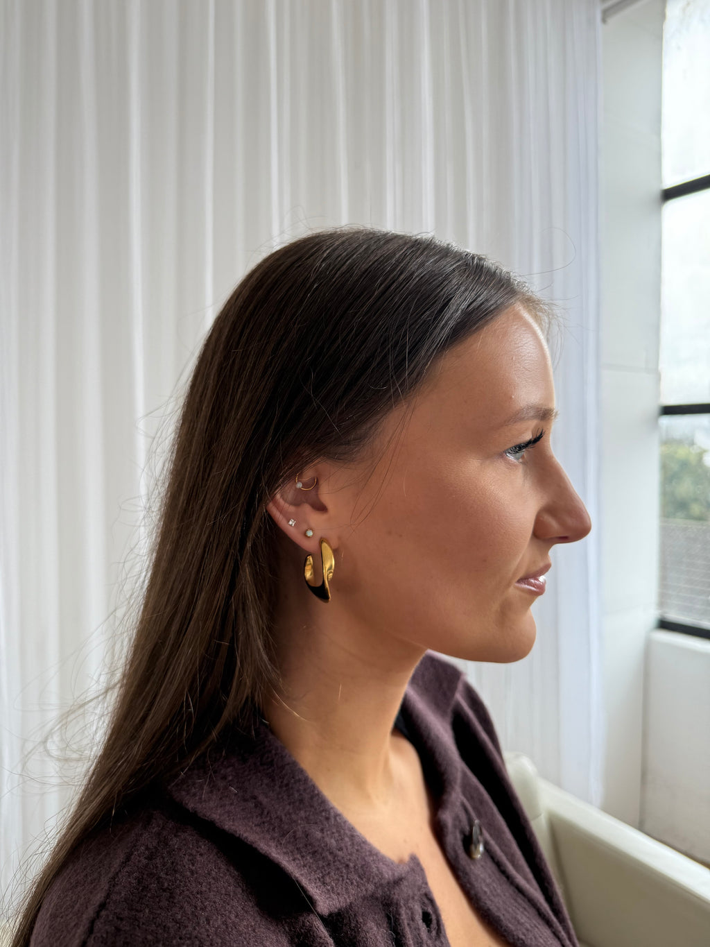 Daisy Hoops