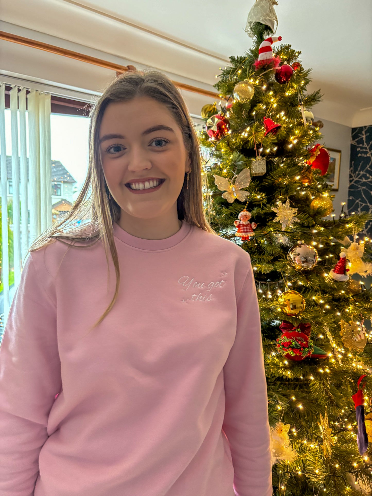 Pink Positivity Sweatshirt