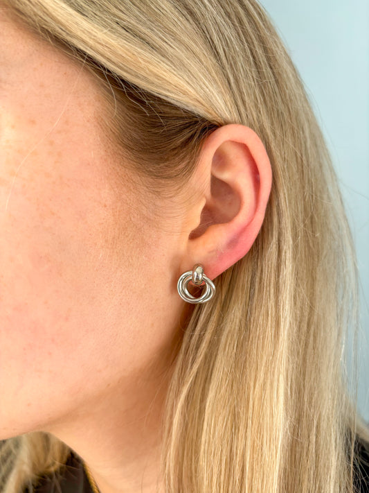 Ide Earrings - Silver