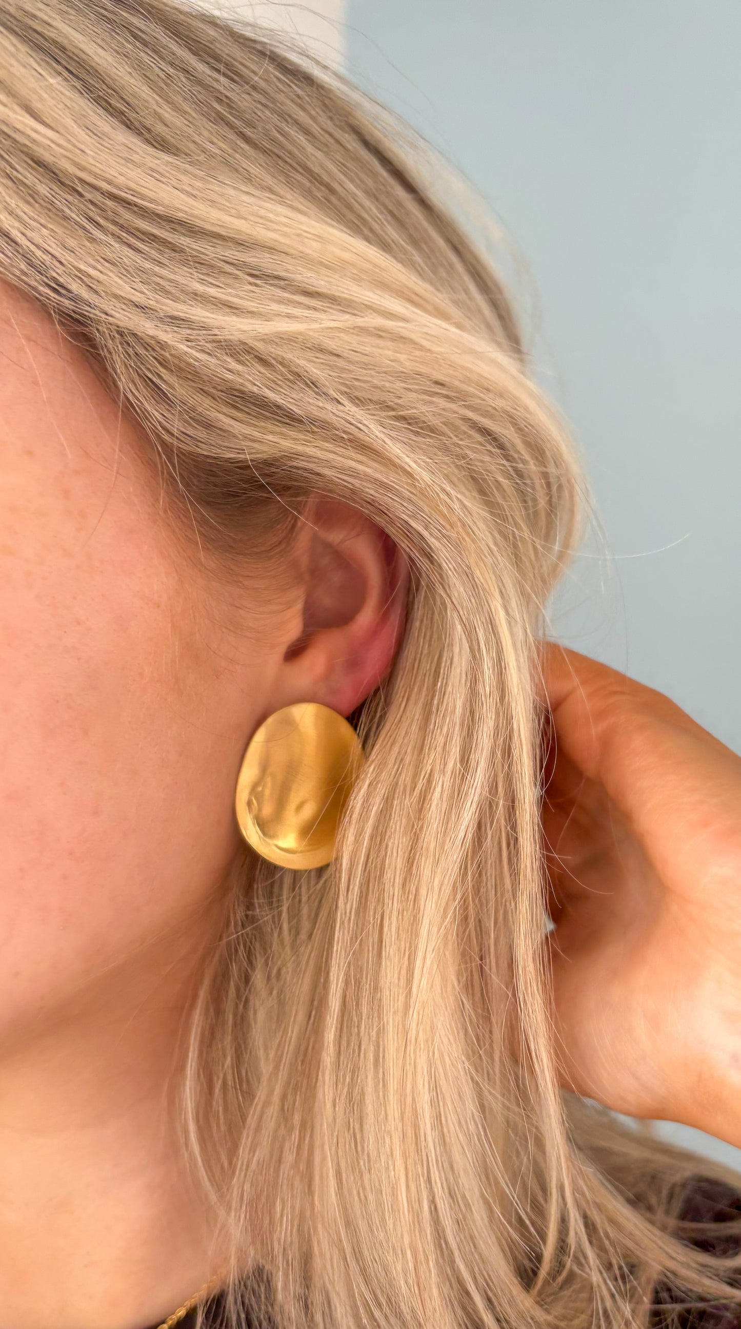 Ríona Earrings - Gold