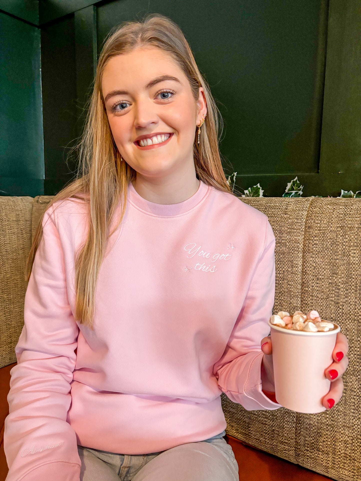 Pink Positivity Sweatshirt