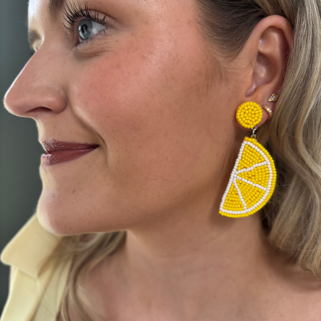 Lemon Earrings