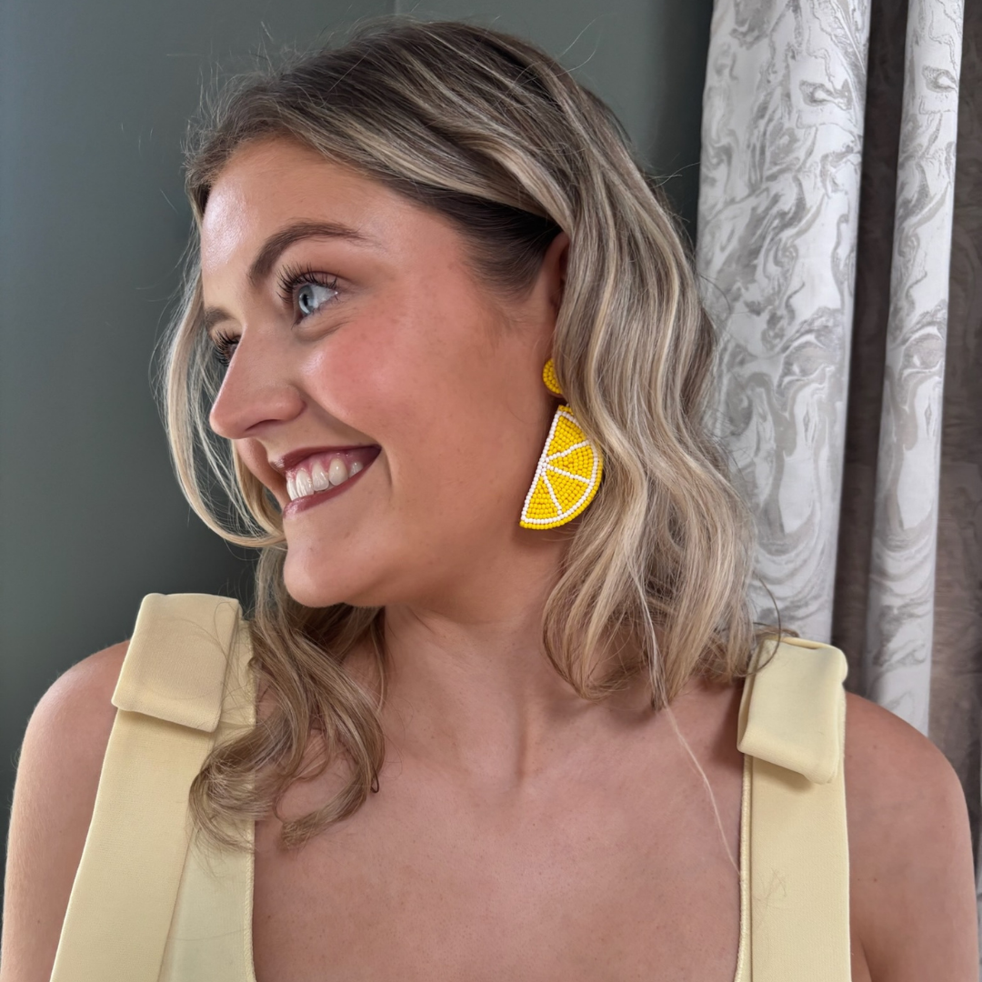 Lemon Earrings