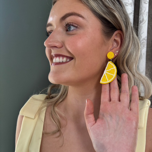 Lemon Earrings