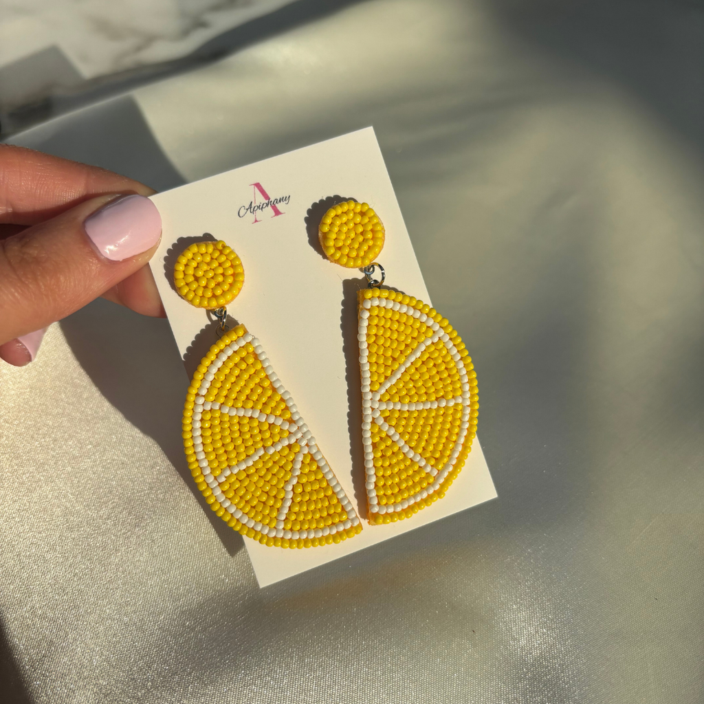 Lemon Earrings