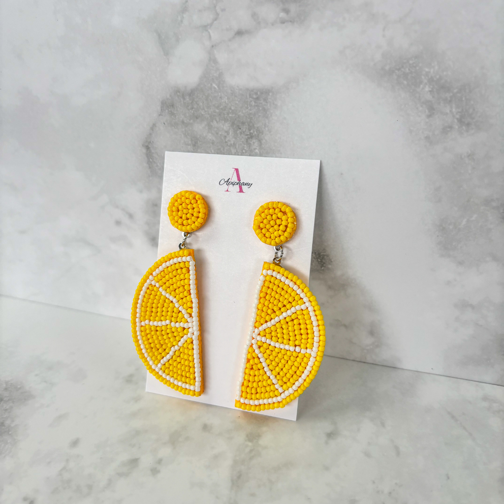 Lemon Earrings